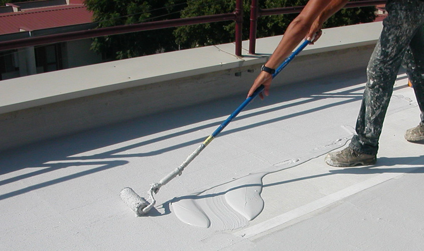 Waterproofing with Kimicover 501