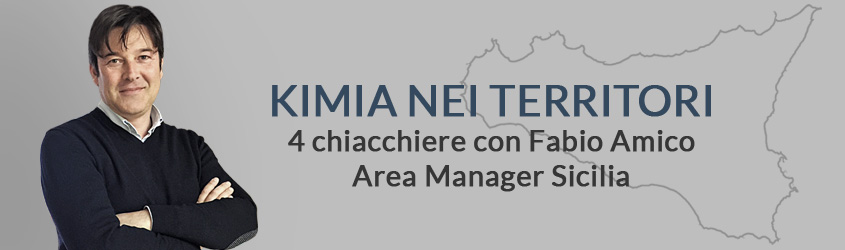 Fabio Amico, Area Manager Kimia per la Sicilia
