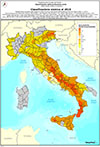 Italia: mappa del rischio sismico 2015