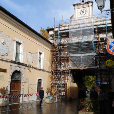 Foto news imprenditori e tecnici udine in visita cantieri perugia norcia