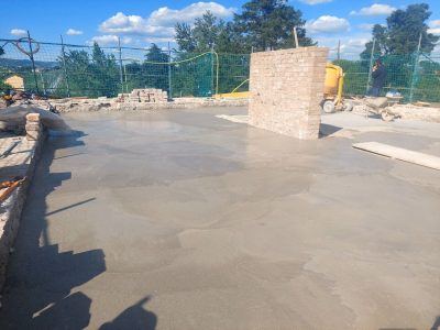 Rinforzo estradossale solai mediante betoncino fibro tixo