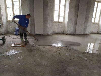 Rinforzo estradossale solai mediante getto betoncino fibrorinforzato