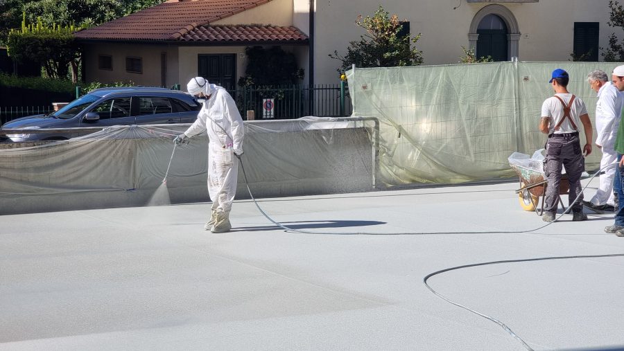 Poliurea impermeabilizzazione parcheggi