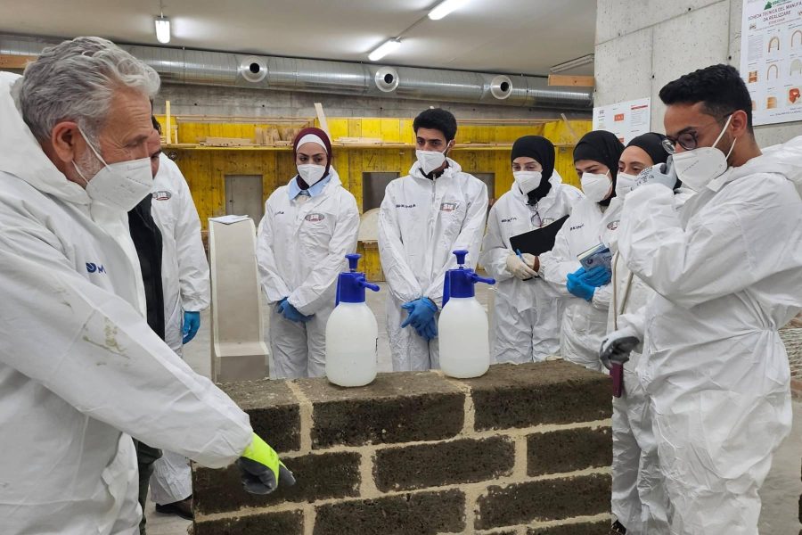 Rebuild giordania corso murature kimia