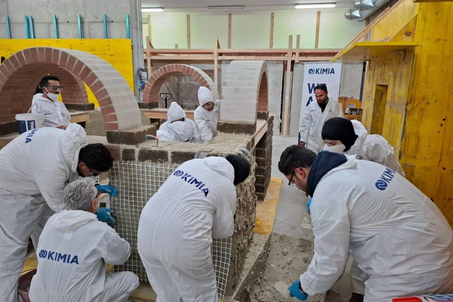 Rebuild giordania corso posa sistemi compositi kimia