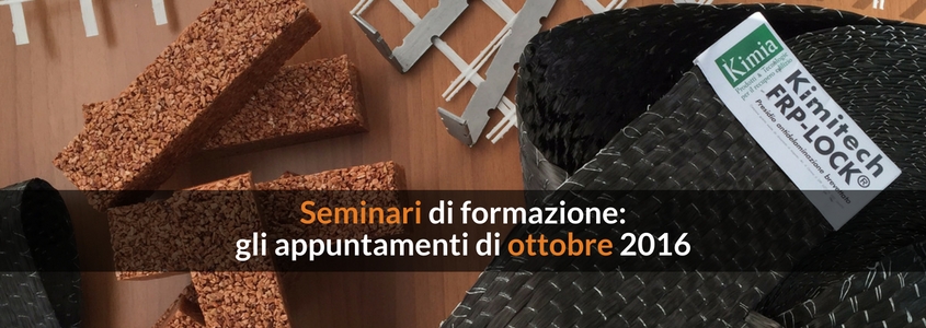 Seminari di formazione: gli appuntamenti di ottobre 2016