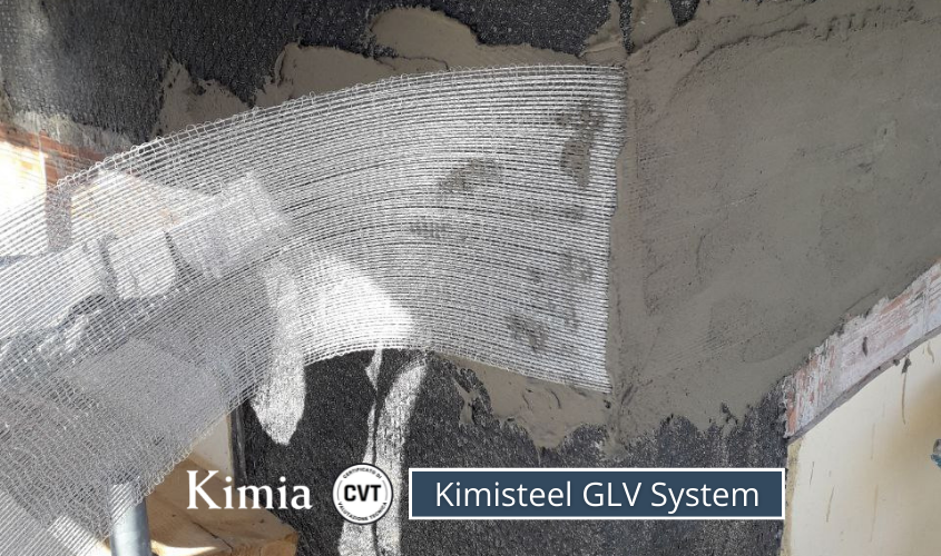 Applicazione del sistema Kimisteel GLV 650