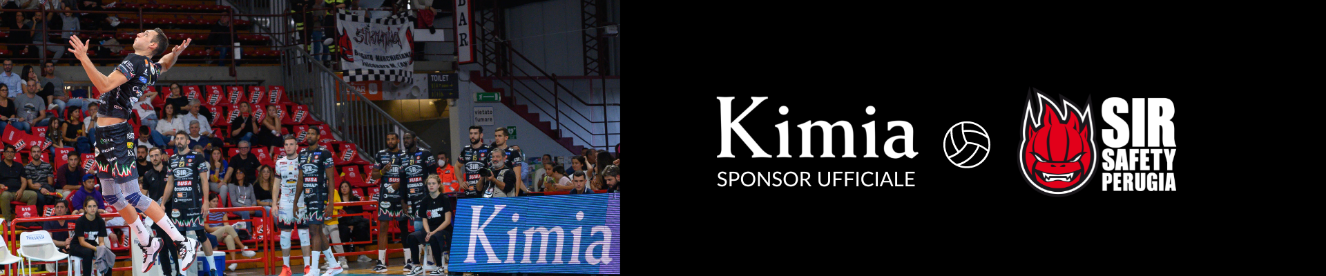 Kimia è sponsor ufficiale di Sir Safety Volley Perugia