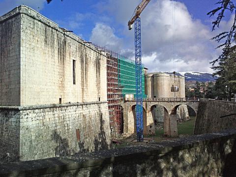 Castello Cinquecentesco (Forte Spagnolo), L'Aquila