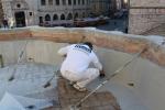 Impermeabilizzazione della vasca superiore della Fontana Maggiore - foto 6